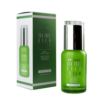 8809443284877 Orjena Tea Tree Cica Serum kojące serum do twarzy z ekstraktem z w