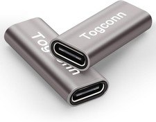 USB C Female to Female Coupler 2 Pack , USB 3.1 Type C Extension Adapter, Conne