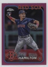 2024 Topps Chrome Pink Refractor David Hamilton #49 10ou