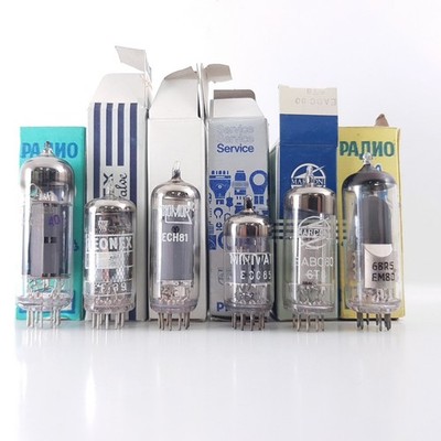 1 X 50er Jahre RADIO TUBE KIT. EL84 ECH81 EF89 ECC85 EABC80 EM80. RC160