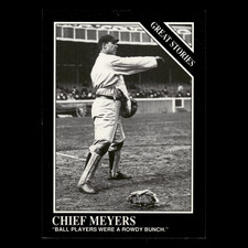 Chief Meyers #171 1991 Conlon Collection TSN New York Giants Baseball Card MLB