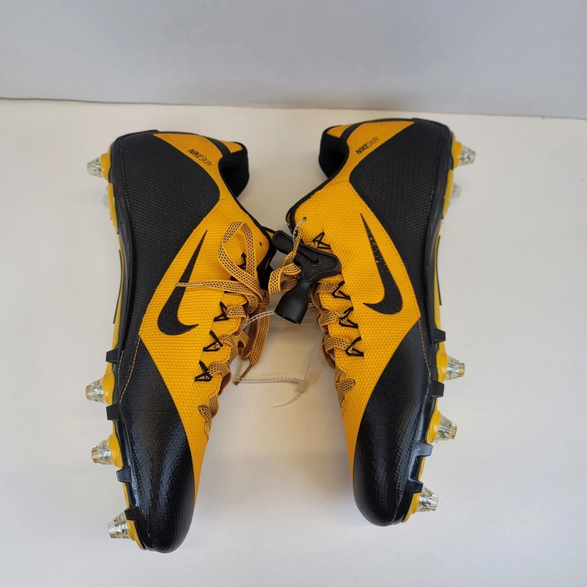Nike Mens Alpha Pro 2 TD PF Football Cleats 742767-725 Gold/Black Size 15 NWOB Nike Mens Alpha Pro 2 TD PF Football Cleats 742767-725 Gold  main image 2