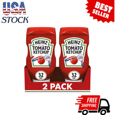 (2 pack) Heinz Tomato Ketchup, 32 oz Bottle Free Shipping.............