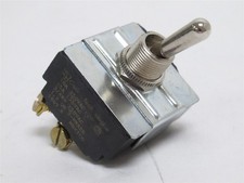 233070 New-No Box; Selecta SS219S-BG On/Off Toggle Switch; Bat Handle 15A; 125V