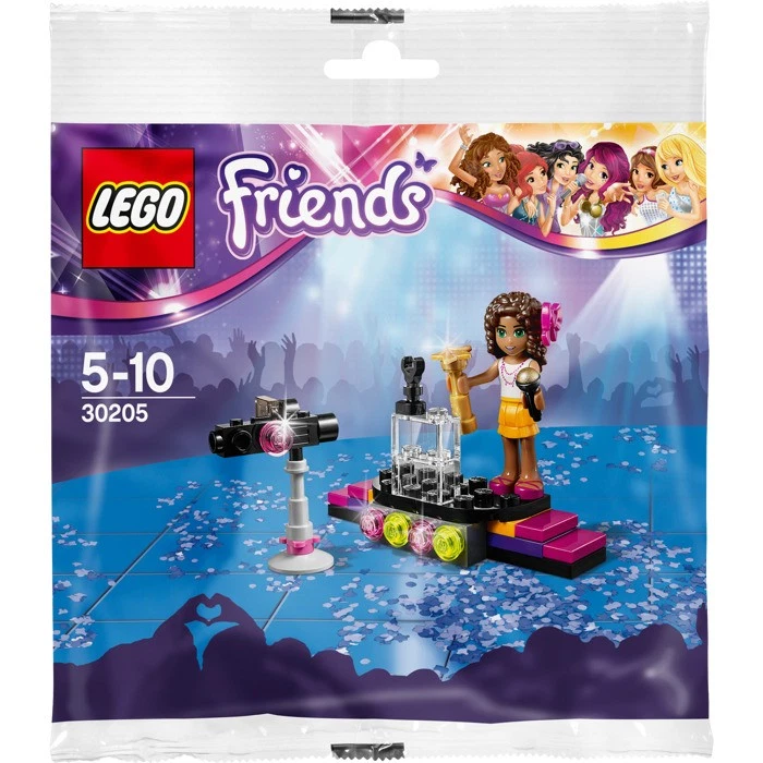 LEGO Friends поп-звезда красный ковер Андреа полиэтиленовый пакет 30205 (ЗАПЕЧАТАННЫЙ)