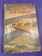 Tom Swift & His Air Scout Victor Appleton 1919 w/ Dust Jacket (wear)