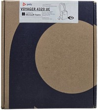 Brand New Poly Voyager 4320 UC Bluetooth Head...