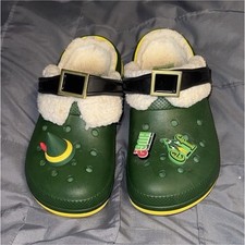 Crocs  ELF  edition Green/Yellow Slip-On M10 ...
