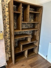 Next Bronx Dark Oak Shelving Unit