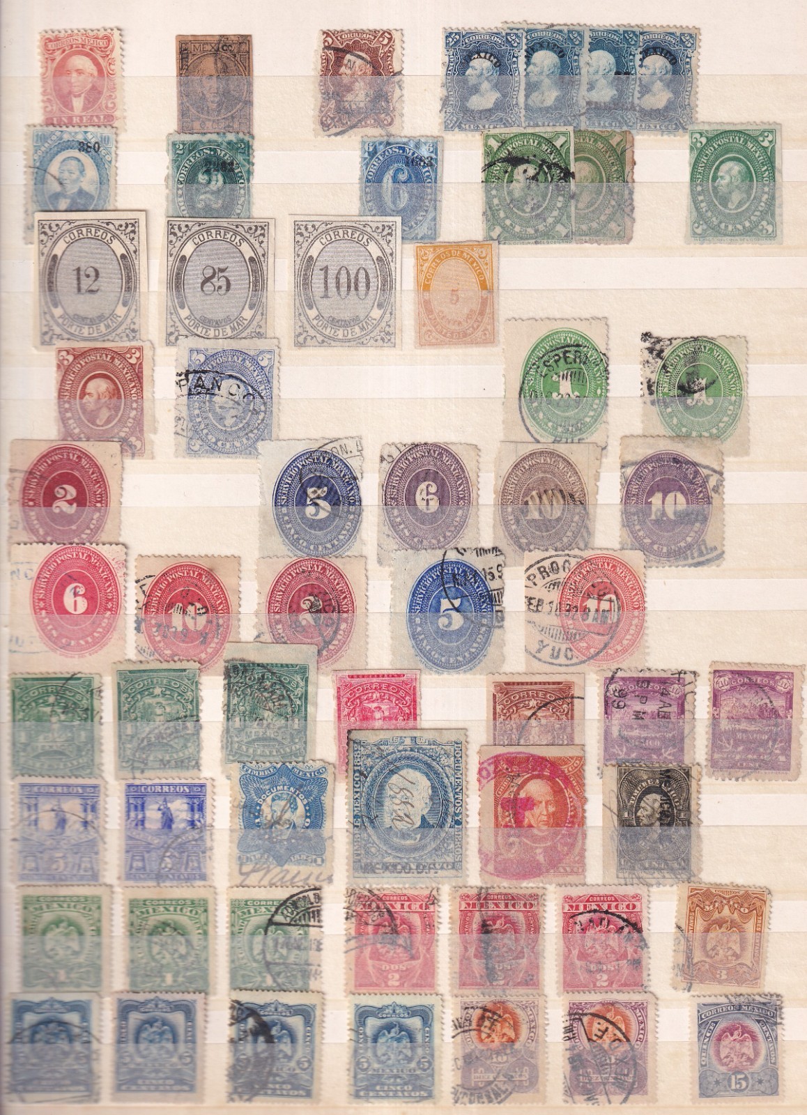 [P199290] Mexico Nice Lot 6 Scans UNG | eBay