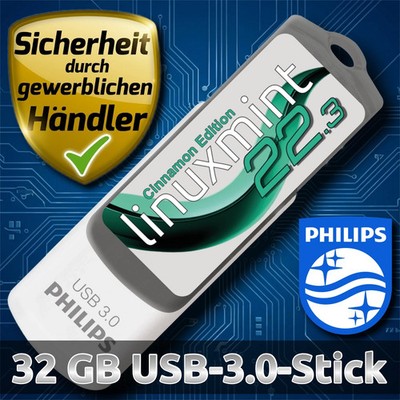 NEU: Linux Mint 22.3 ''Zena'' Cinnamon 32 GB USB-Stick Betriebssystem Markenware