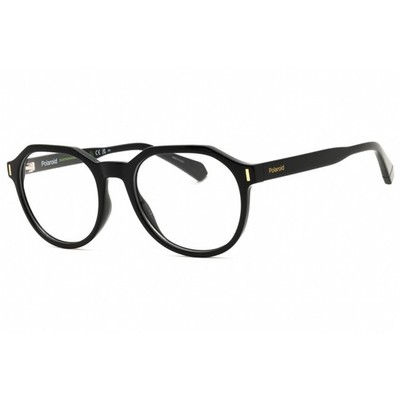 Polaroid Core Unisex Eyeglasses Black Plastic Full Rim Frame PLD D483 0807 00