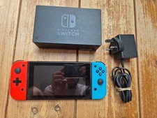 Nintendo Switch Switch HAC-001 Console - With Official Charger