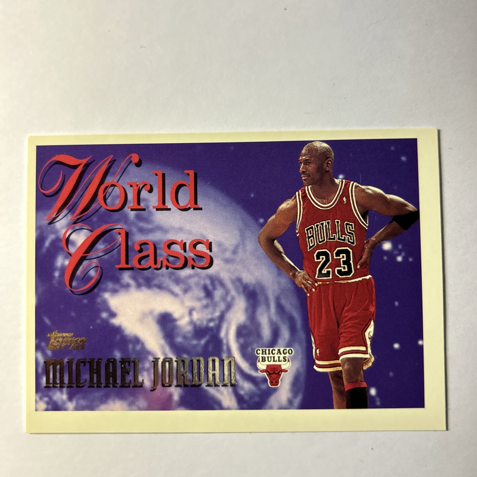 1995-96 Topps - World Class Michael Jordan #WC1