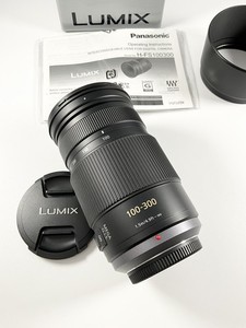 Panasonic LUMIX G Vario 100-300mm F/4.0-5.6 Mega O.I.S Lens - Great Condition!