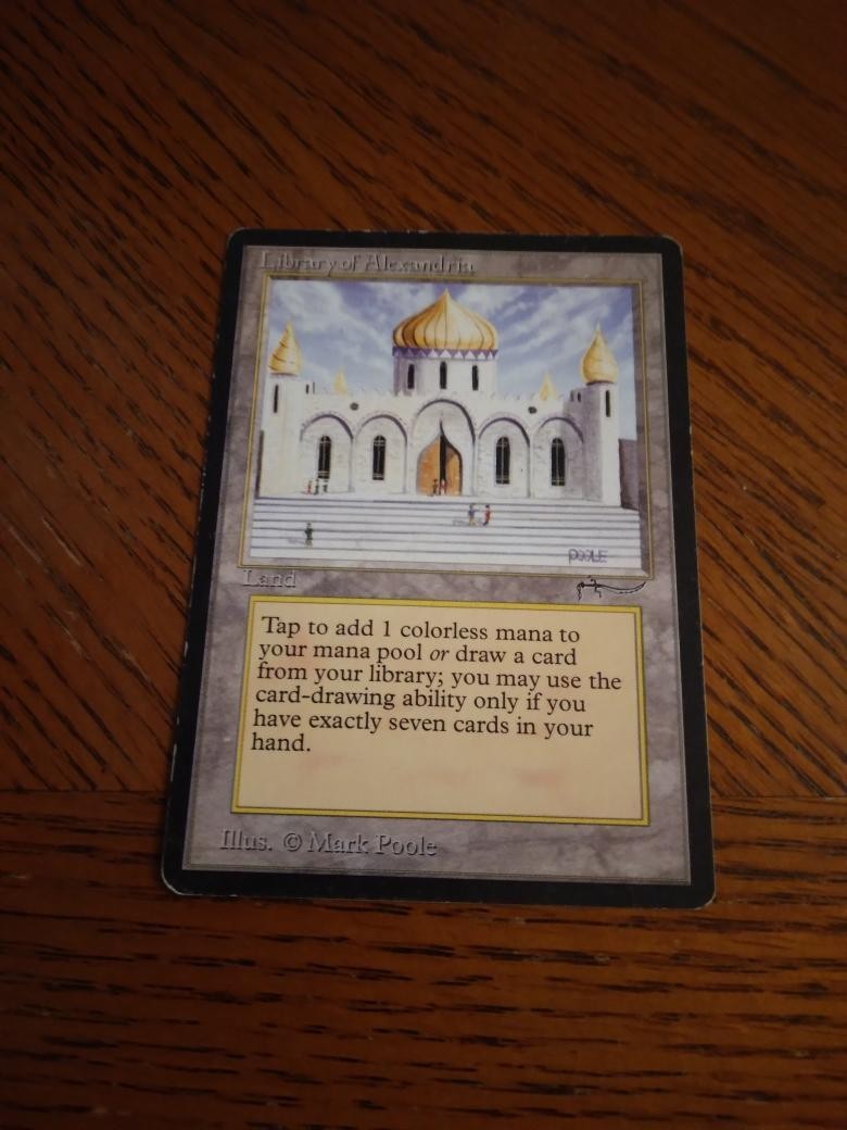 Library of Alexandria 1993 Arabian Nights Base Price Guide