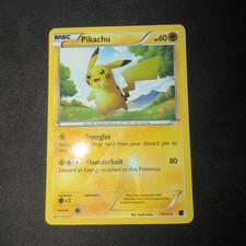 Pikachu - 115/114 - Pokemon Black and White Secret Rare Card LP/EX