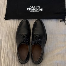 Allen Edmonds Black Leather Oxford Dress Shoe...