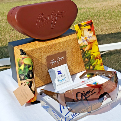 Maui Jim ''HONOLULU'' 520-23 Wrap Frames/ Shield {MINT+ULTRA RARE~ALL IN ONE SET!}