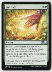 Cultivate #177 Core Set 2021 (M21) Uncommon