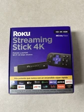 Roku Streaming Stick 4K HDR 3820MX Media Streamer Voice Remote MEXICAN/ENGLISH
