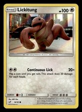 Lickitung (Holo Common) Common Holo Detective Pikachu 16/18 LP Pokémon TCG