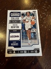 2025 Panini UConn NIL - #32 Tristen Newton Rookie College Ticket