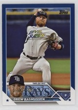 2023 Topps Series 2 Royal Blue Drew Rasmussen #449 05v0