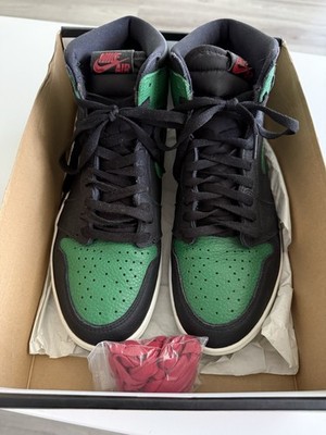Nike Air Jordan 1 Retro High OG Pine Green Black Basketball Shoes
