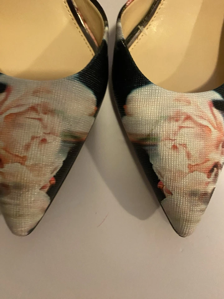 Jessica Simpson Mujer Tacón Alto Diseño Floral Talla 7M Foto 4 de 4