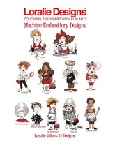Loralie Designs 11 Machine Embroidery Designs Loralie Salon 1 USB/FLASH DRIVE