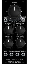 ERICA SYNTHS BLACK 3109 VCF-VCA : NEW : DETROIT MODULAR 