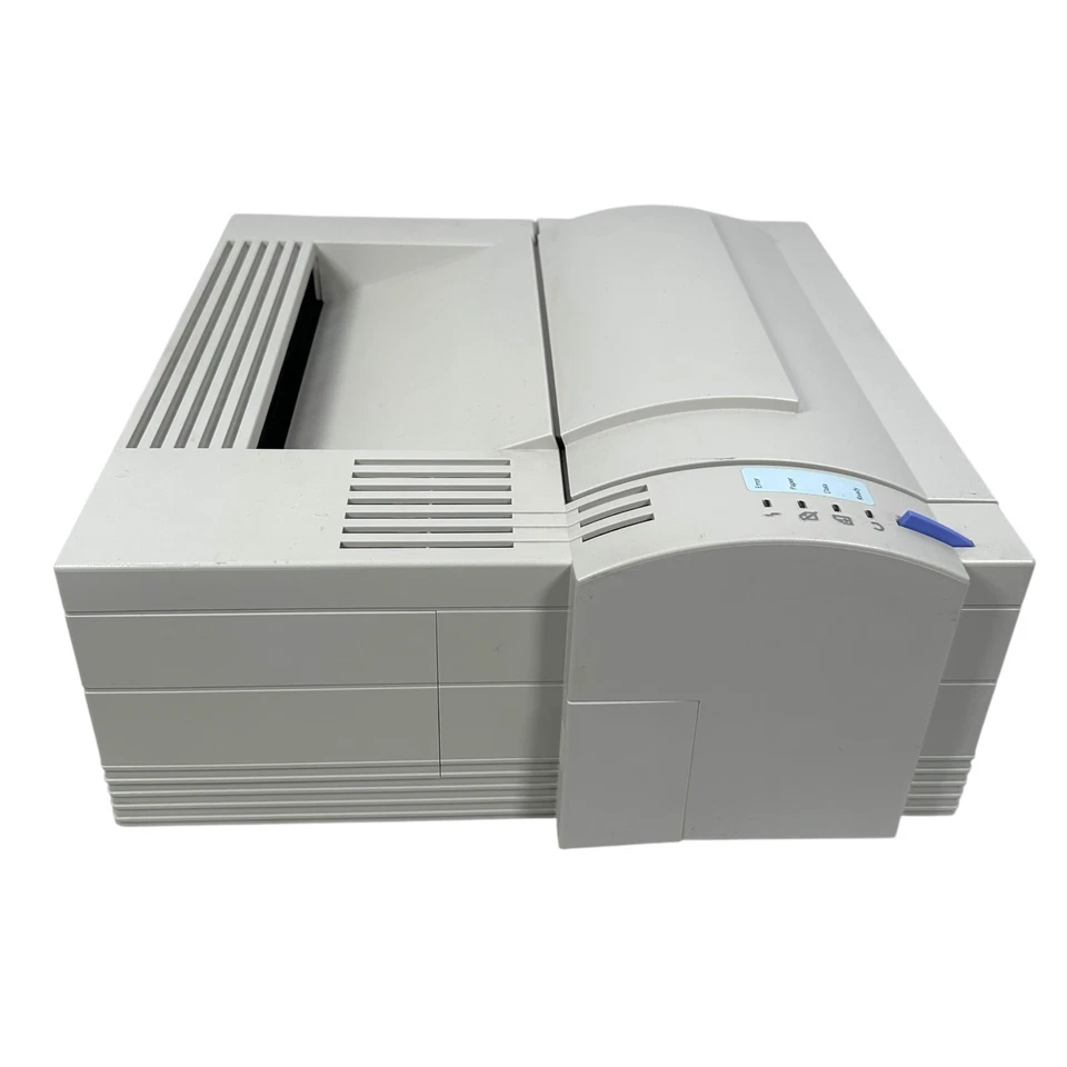 Vintage HP LaserJet 4L C2003A Monochrome Laser Printer White Parallel Port READ - Image 3 of 4