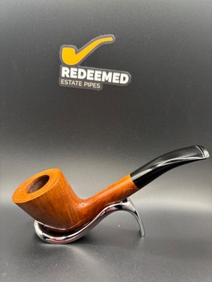italian tobacco pipes Savinelli Bianca Collection - Dark Wood Briar Pipe (207) Aldo Velani Collection Italian Pipe
