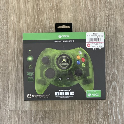 Hyperkin Duke Wired Controller for Xbox One (Translucent Green)