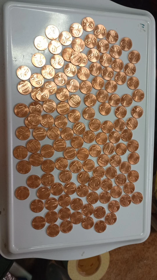 130 2025D Pennies- Key Date Last Year Of The United States Penny- Uncirculated - Image 2 of 4