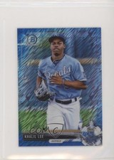 2017 Bowman Chrome Minis Prospects Blue Shimmer Refractor 124/150 Khalil Lee 0m8