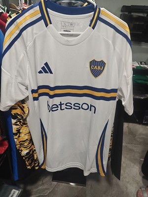 Adidas Boca Juniors 24/25 Soccer Jersey CABJ IS7464 Men s Slim L NWT