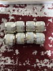 Mother Of Pearl And Silver Tone Napkin Rings. Set Of 8 — photo 3