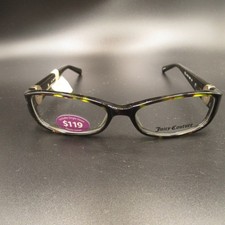 Juicy Couture JU120 Dark Havana Tortoise Full Rim Eyeglass Frames 50-15-125