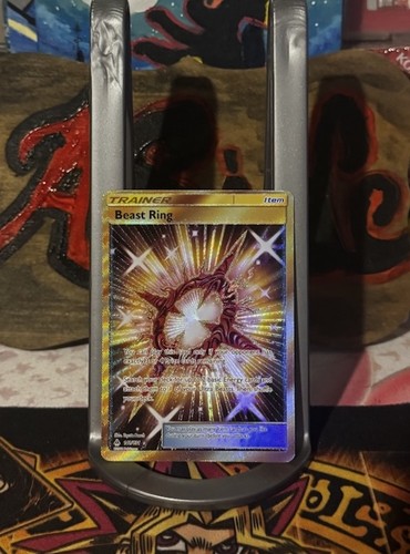 Beast Ring Secret Rare 141/131 Forbidden Light Pokemon LP Light Play Fast Ship
