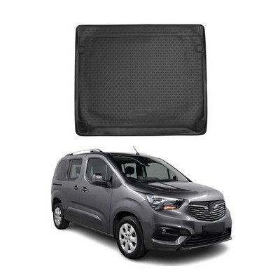 Kofferraummatte Kofferraumwanne für Opel Combo-e Life 2019-2026 Gummi TPE