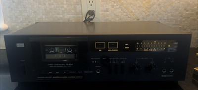 Sansui D-95M Stereo Cassette Deck Serviced Perfect Working Condition 