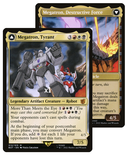 MTG Universes Beyond: Transformers BOT Megatron, Tyrant MINT (SELECT) | eBay