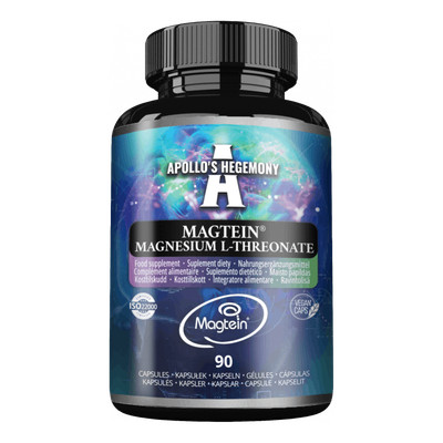 APOLLO'S HEGEMONY Magtein  Magnesium 90 Kaps   Gehirn & Fokus Support