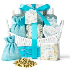 Christmas Gifts for Women, Spa Gift Baskets Ladies 8pcs Gardenia Tulip...