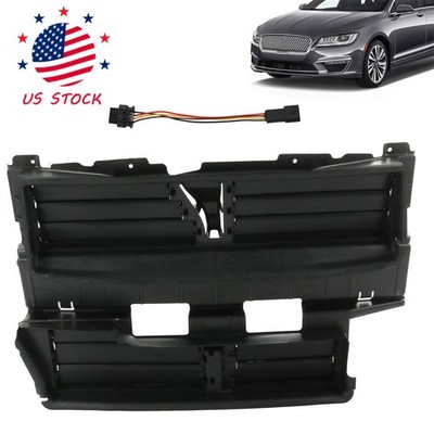 Active Grille Shutter W/ Motor Assembly For Lincoln MKZ 2017 -2020 601-339 Black