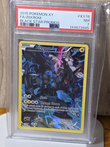 2015 FA / Zekrom XY76 Holo Pokemon Black Star Promos. low pop mid era vintage. 