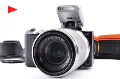 Sony α Alpha NEX-5 14.2MP Digitalkamera mit 18-55mm Objektiv *15254...