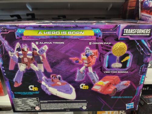 Transformers Legacy A Hero is Born Orion Pax and Alpha Trion -  